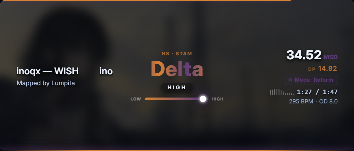 Classic skin — compact horizontal bar