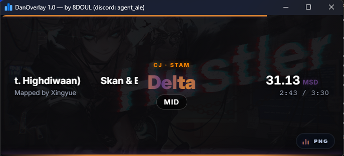 Hustler 1.1x — Delta MID, CJ STAM